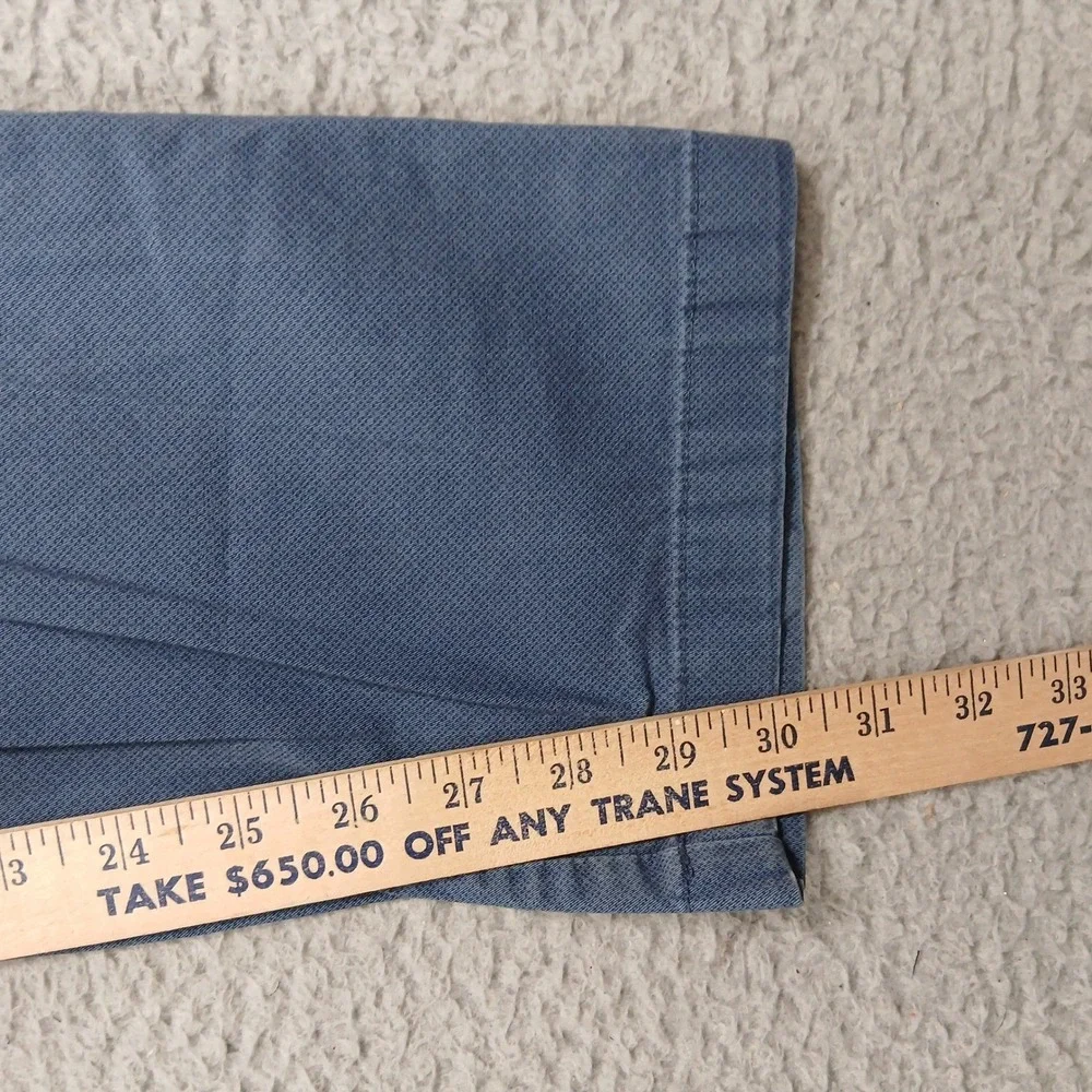 Banana Republic Aiden‎ Fit Chino Pants Men's 33 Blue Stretch Casual